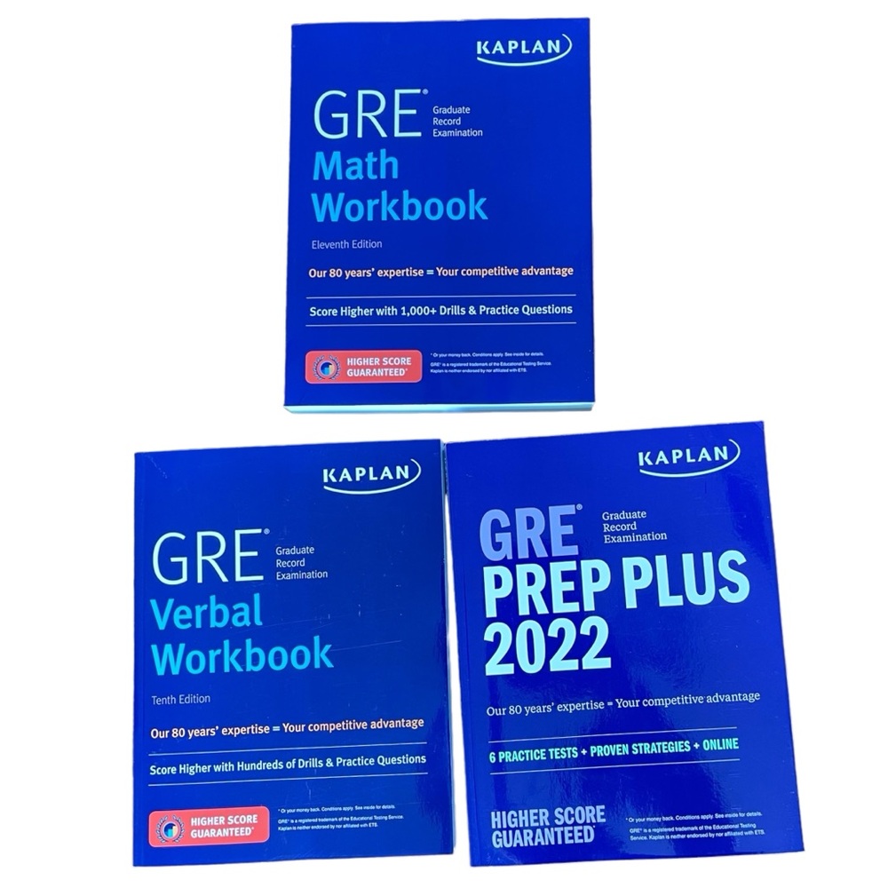 GRE Complete‎ 2022 - Prep Plus 2022, Verbal (10 Ed.), & Math (11 Ed.) Workbook